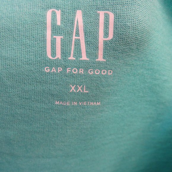 GAP:  Green Gap Logo T-Shirt - Picture 2 of 3